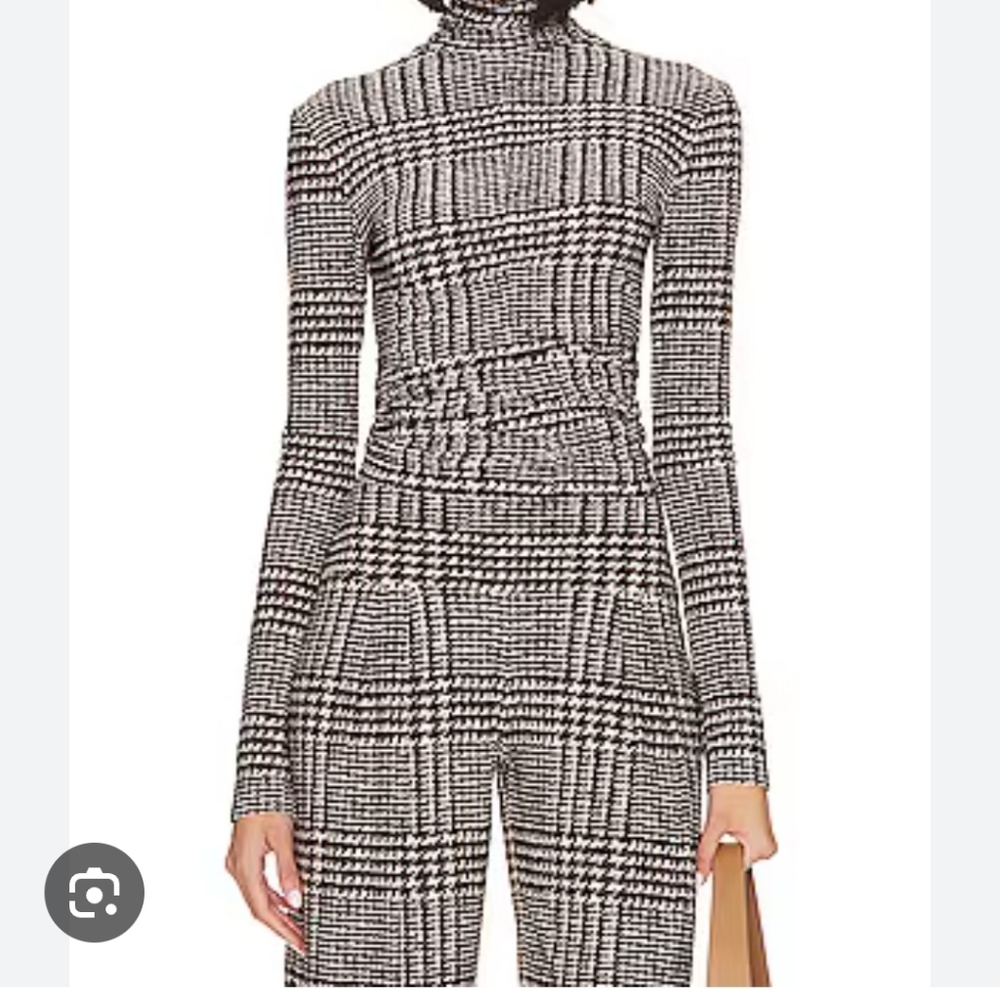 Norma Kamali Houndstooth Set